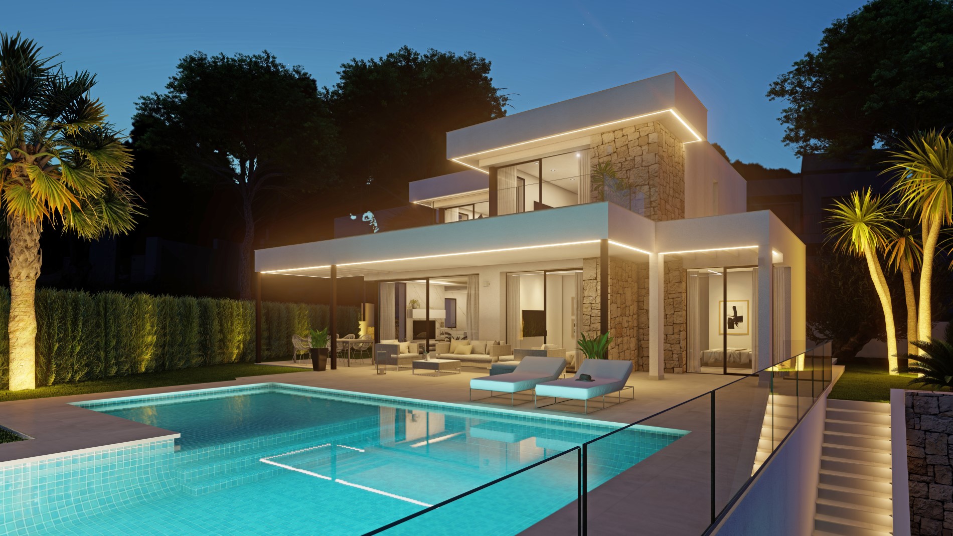 Proyecto Unifamiliar Calle mar de Bali Teulada