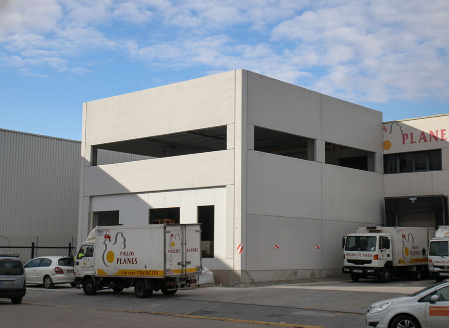 Ingeniería estructural nave industrial